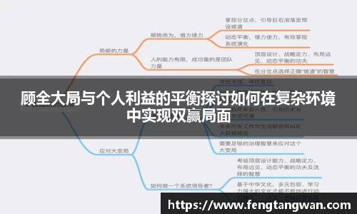 顾全大局与个人利益的平衡探讨如何在复杂环境中实现双赢局面